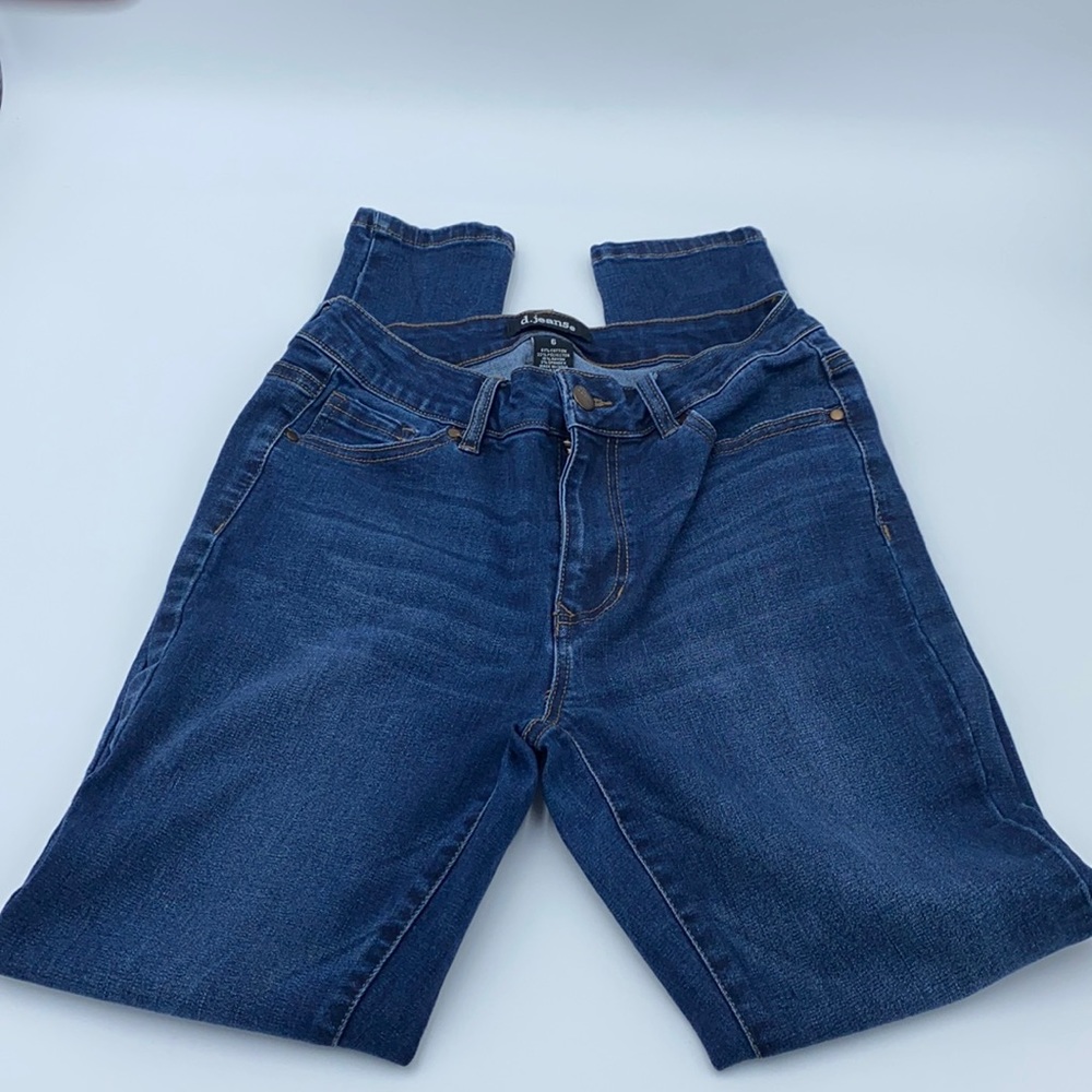 D.Jeans Dark Denim Skinny Jeans